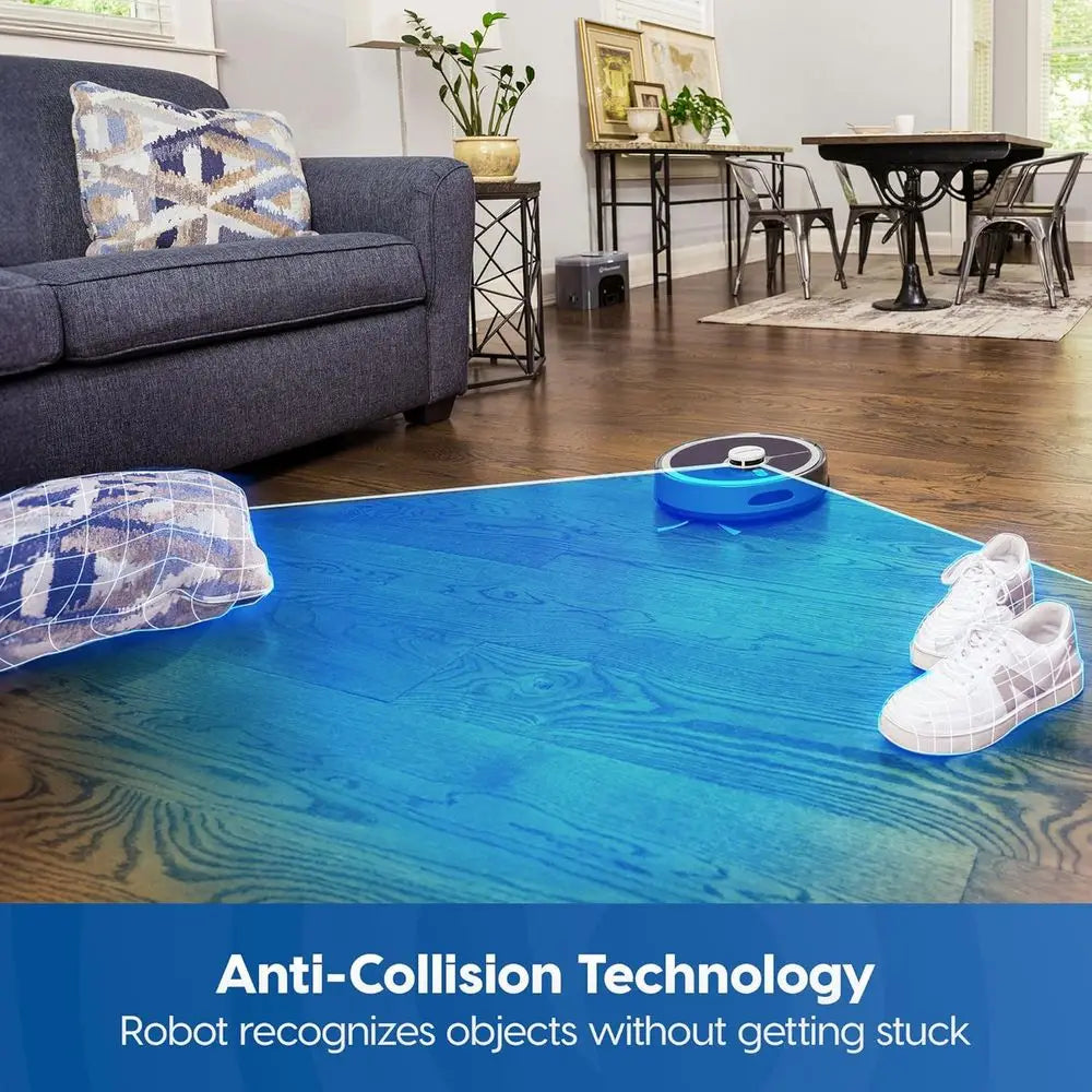 3-in-1 Smart Robot Vacuum and Mop with Self-Emptying Station, LiDAR Navigation, 3000Pa Suction, Ideal for Pets and Multi-Floor H