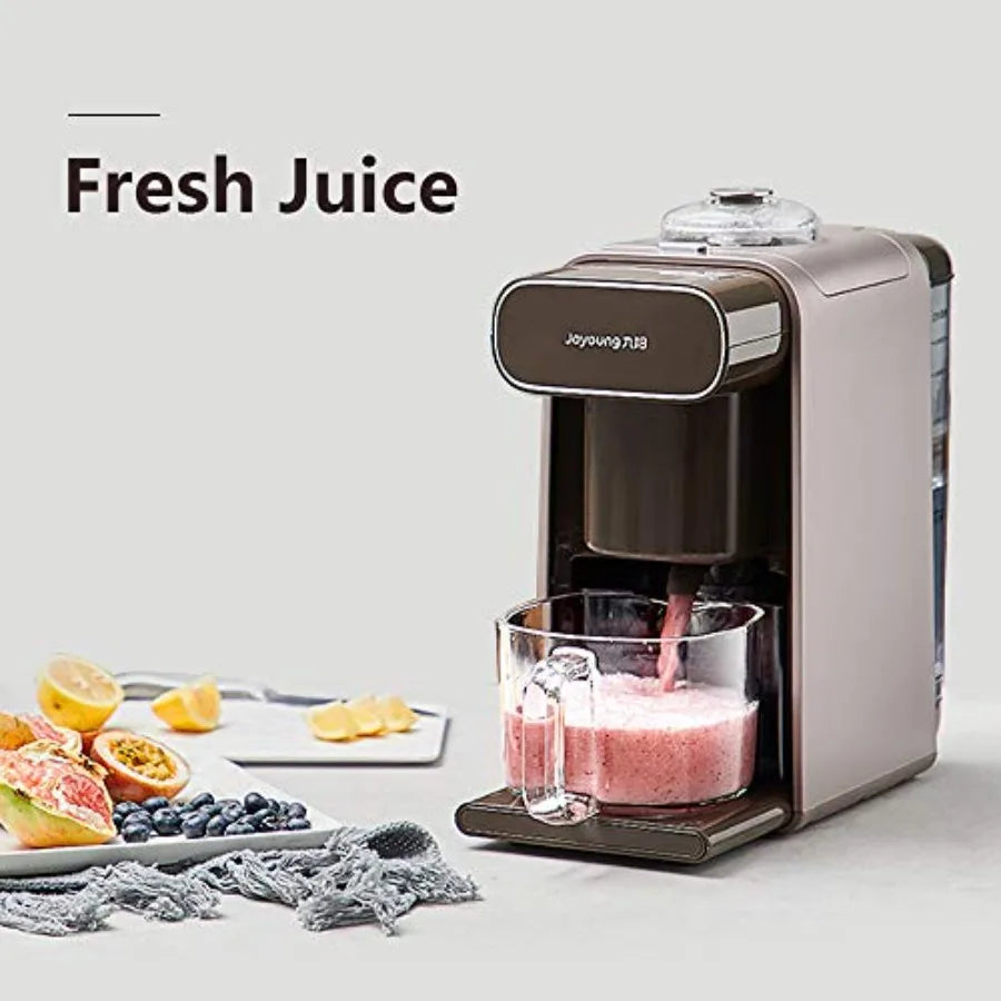 4-in-1 Multi-Functional Soy Milk Maker Coffee Juice Maker Electronic Water Kettle No Filter Intelligent Preset 300-1000ML Stain