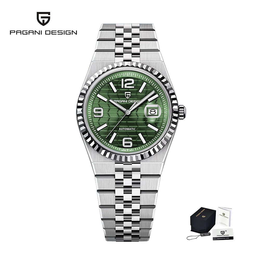 PAGANI DEISGN 2025 New Mens Watches Miyota 8215 Automatic Mechanical Wristwatches Stainless Steel Watch 10Bar Relogio Masculino