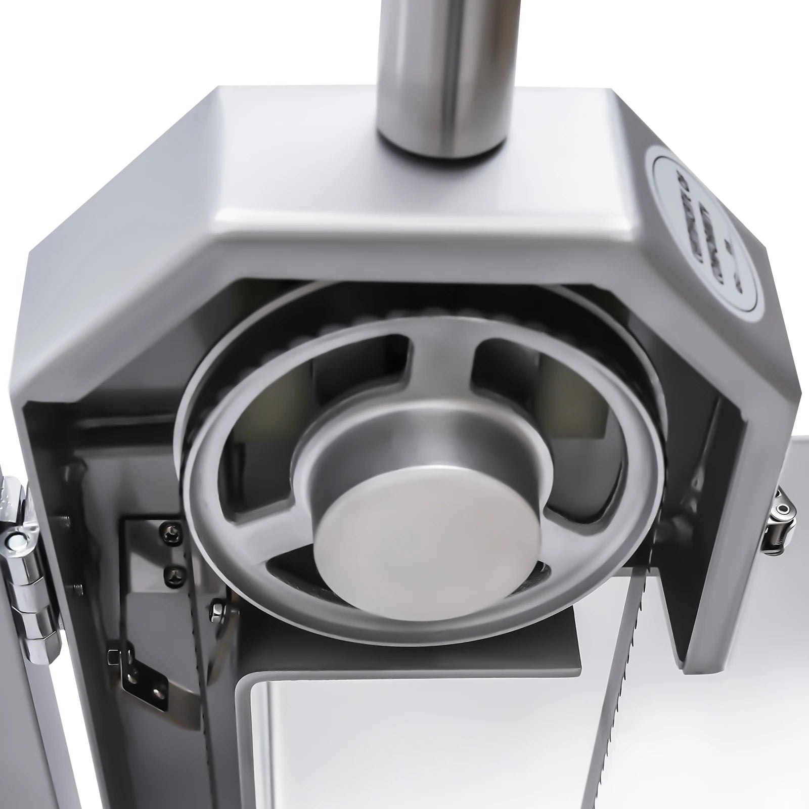 650W Electric Meat Slicer 110V US Standard Stainless Steel Pork Trotter Cutting Machine Adjustable Thickness Food Cutter