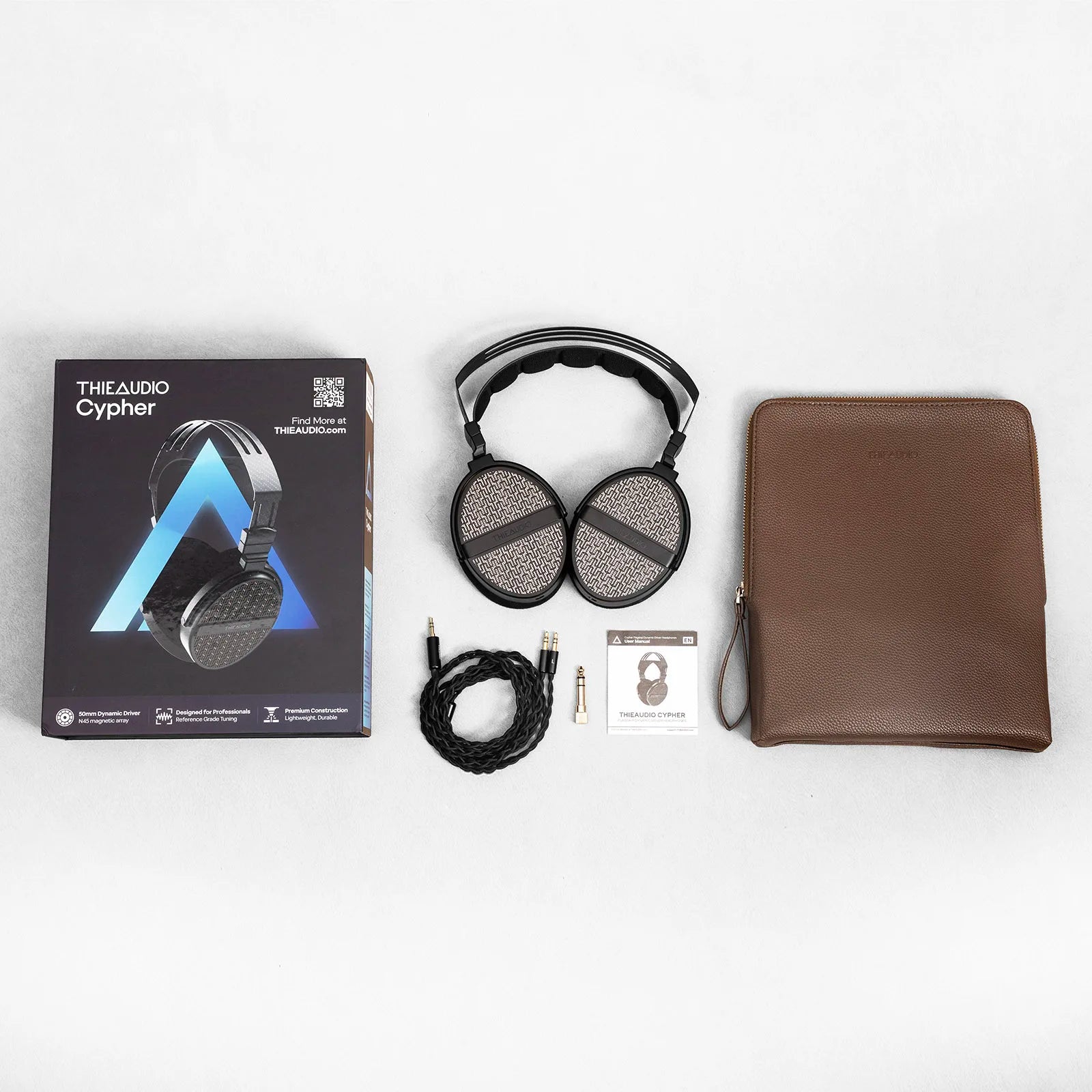 THIEAUDIO Cypher Flagship Dynamic Driver Open-Back Headphones with Deep, Articulate Bass & Neutral Midrange