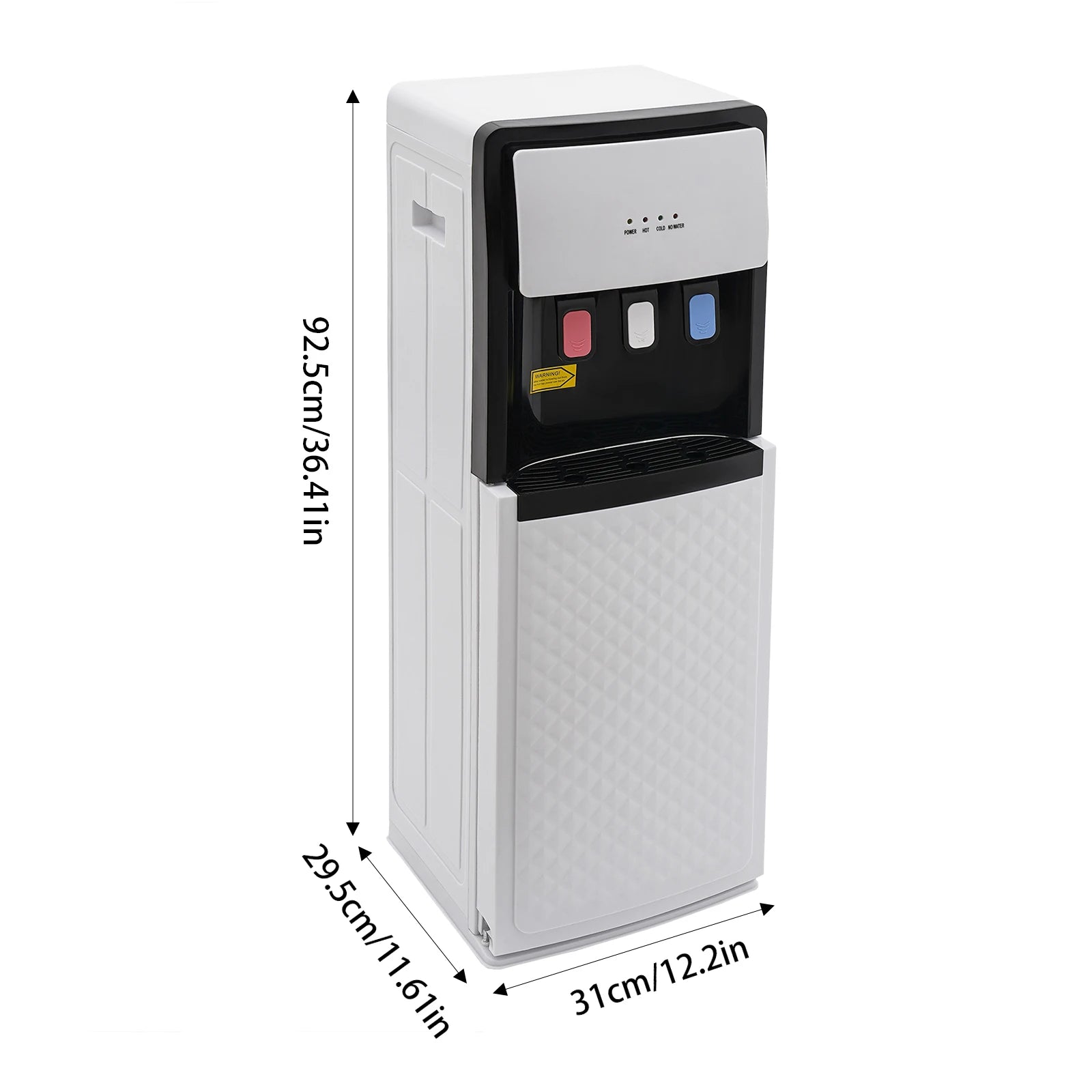 5l Hot Cold Water Dispenser 110v Bottom Loading Water Cooler Dispenser Silver Grey/White/Champaign Gold For Home
