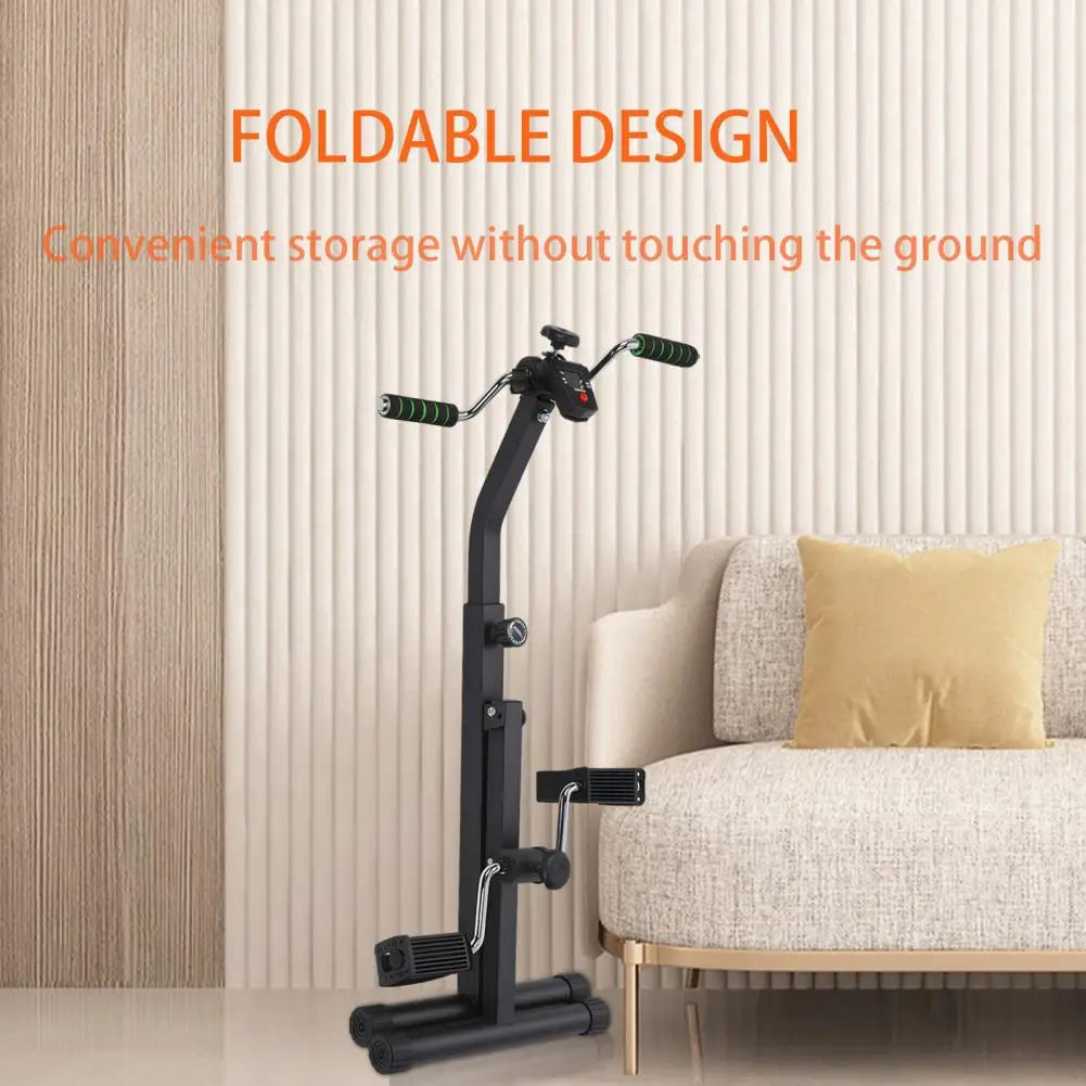 Elderly Exercise Bike, Hand Arm Leg Knee Peddler, Upper Lower Limb Rehabilitation Machine, Adjustable Fitness Equipment