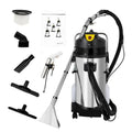 40L/11Gal Commercial Carpet Cleaner 3 in 1 Multi-Purpose Floor Cleaning Machine Heavy Duty Extractor Vacuum Washing Machine 104
