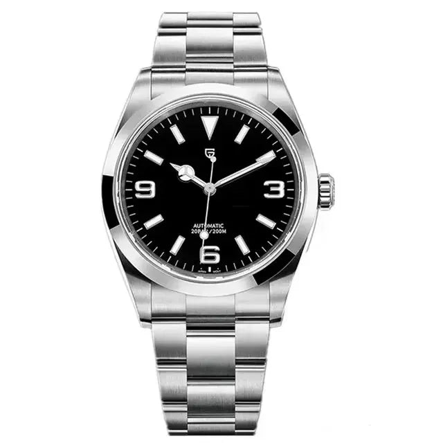 PAGANI DESIGN New Men Mechanical Watch AR Sapphire Glass Automatic Watch Stainless Steel 20bar Waterproof Wristwatch Men PD-1692