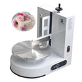 Automatic Birthday Cake Smoothing Coating Machine AC110V 6-14in Cake Cream Spreading Machine White Baking Supplies with White