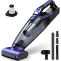 High Power 20000PA Cordless Vacuum Cleaner with Motorized Brush, LED Light, Rechargeable for Car, Home, and Office Use