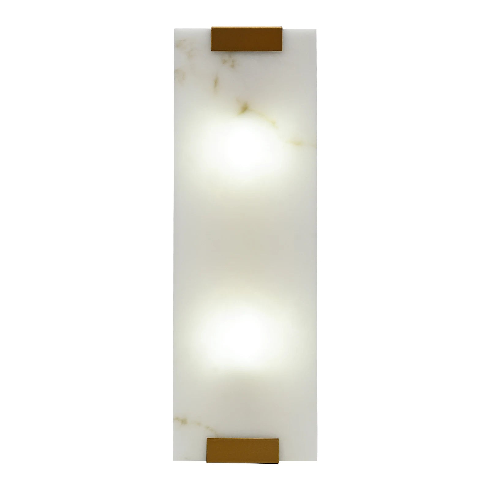 Hand-Carved Alabaster Sconce Rectangular G9 Light Wall Lamp Bedroom Kitchen US